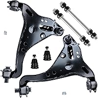 Vista 180 de Detroit Axle - Kit de brazos de control delanteros para Chevy GMC Silverado Sierra 1500 Avalanche Yukon Tahoe Escalade ESV EXT, 2 brazos de control