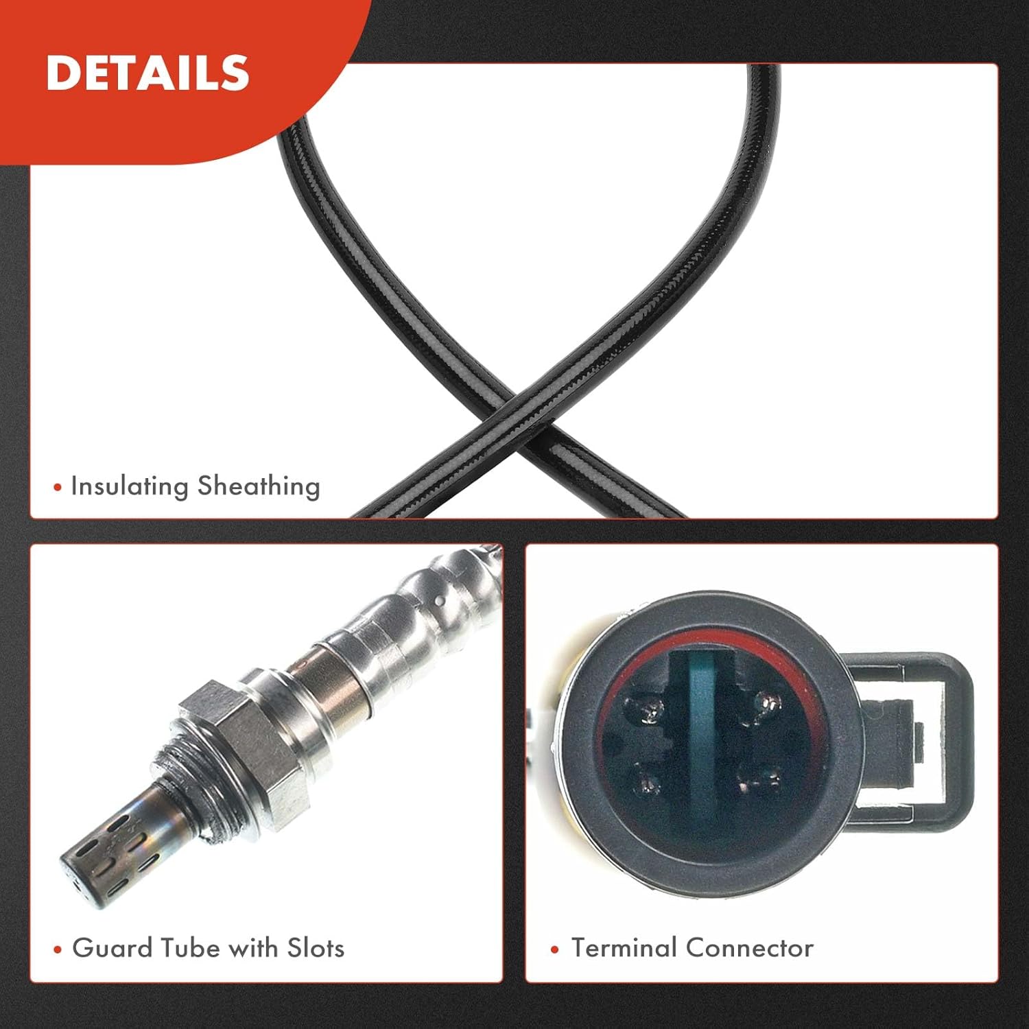 A-Premium O2 Oxygen Sensor Compatible with Ford Escape 2001-2004, Escort 2001-2003, Focus 2000-2002 & Mazda Tribute 2001-2004, L4 2.0L, Upstream and Downstream, 2-PC Set