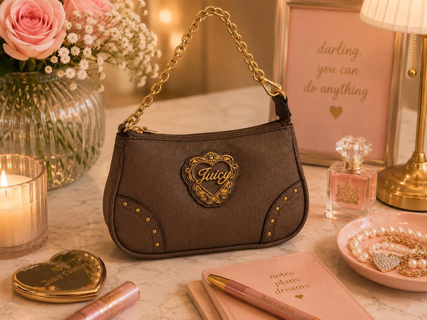 Juicy Couture In Her Juicy Era Convertible Wristlet