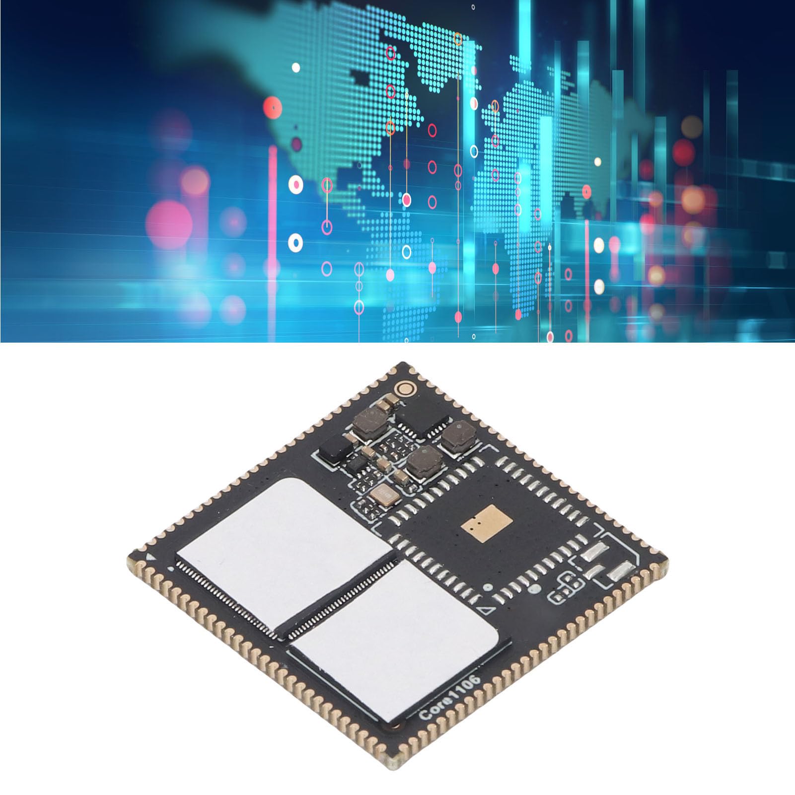 Ausla Płyta Podstawowa Core1106 z RV1106 i 0.5TOPS NPU, 128MB Wbudowanej Pamięci DDR3L RAM, do zastosowań w Zakresie Wizji AI i obliczeń Brzegowych