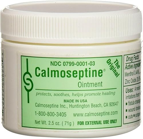 Calmosepti ne Ointment - Tarro de 25 onzas que protege y ayuda a curar las irritaciones de la piel 1cada uno