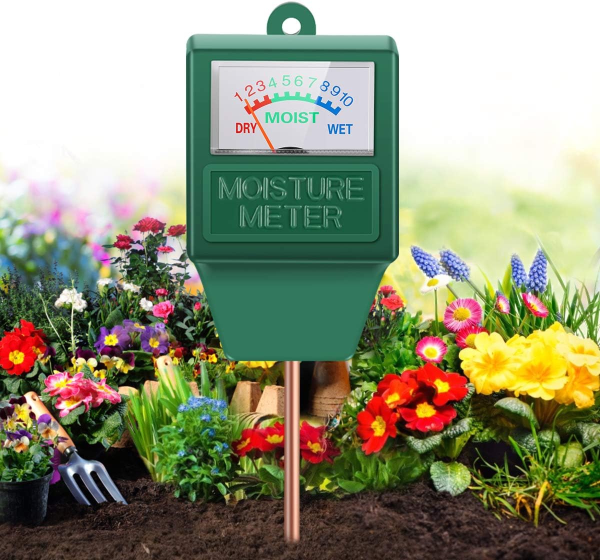 Onpiece Soil Moisture Tester Humidimetre Meter Detector Garden Plant Flower Testing Tool