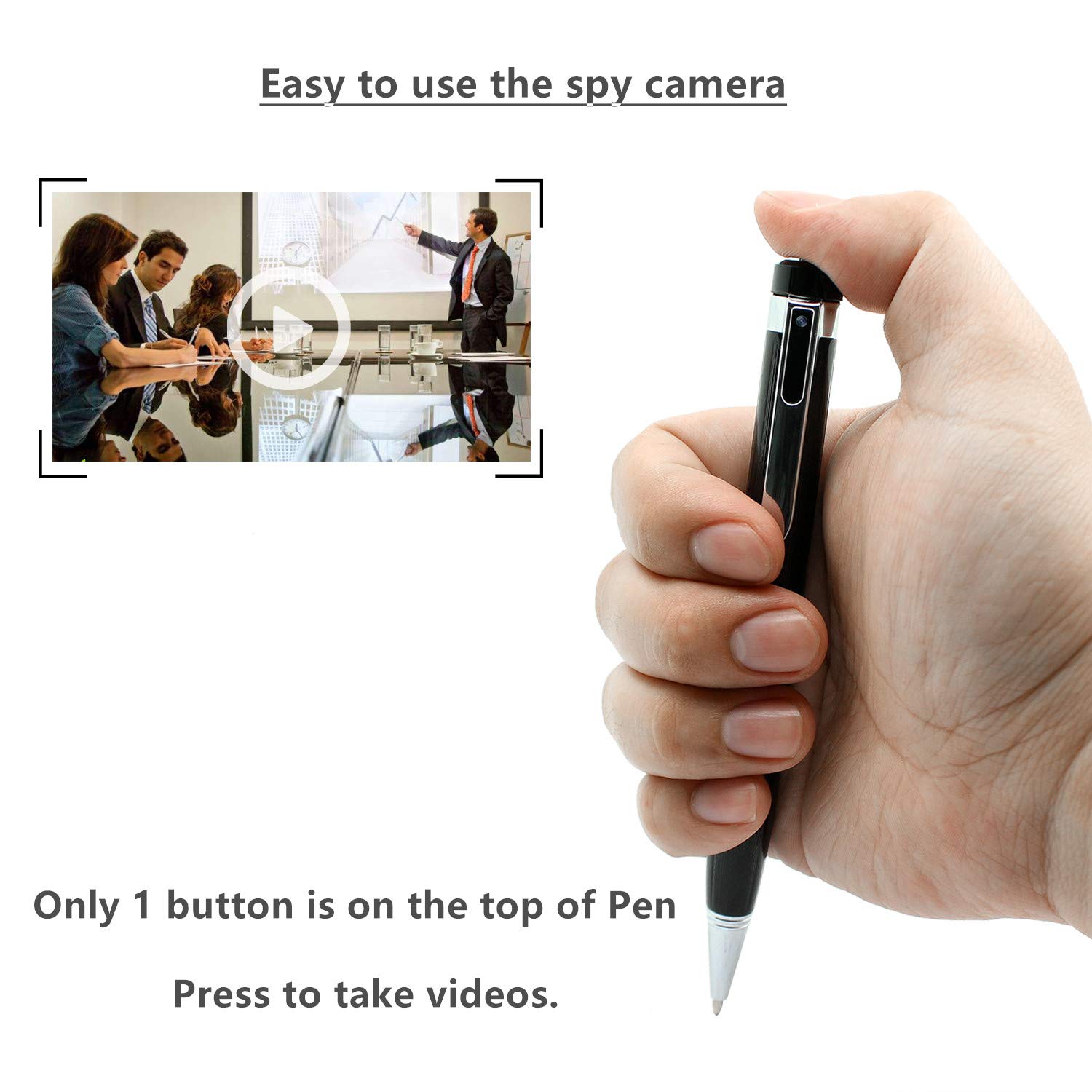 Spy Camera Pen Hidden Camera Premium Pack Mini Spy Camera 1080p