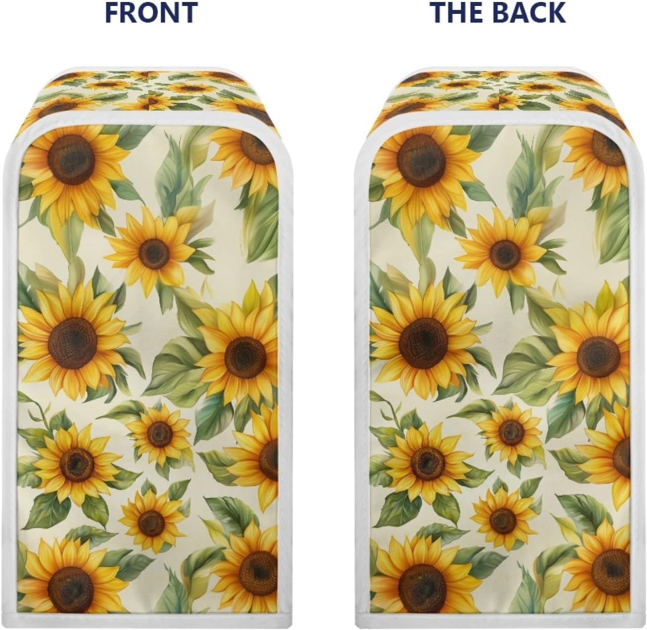 Sunflower Can Opener Cover Can Opener Dust and Stain Protection Small Appliance Cover for Kitchen Fits Most Electric Automatic Can Openers