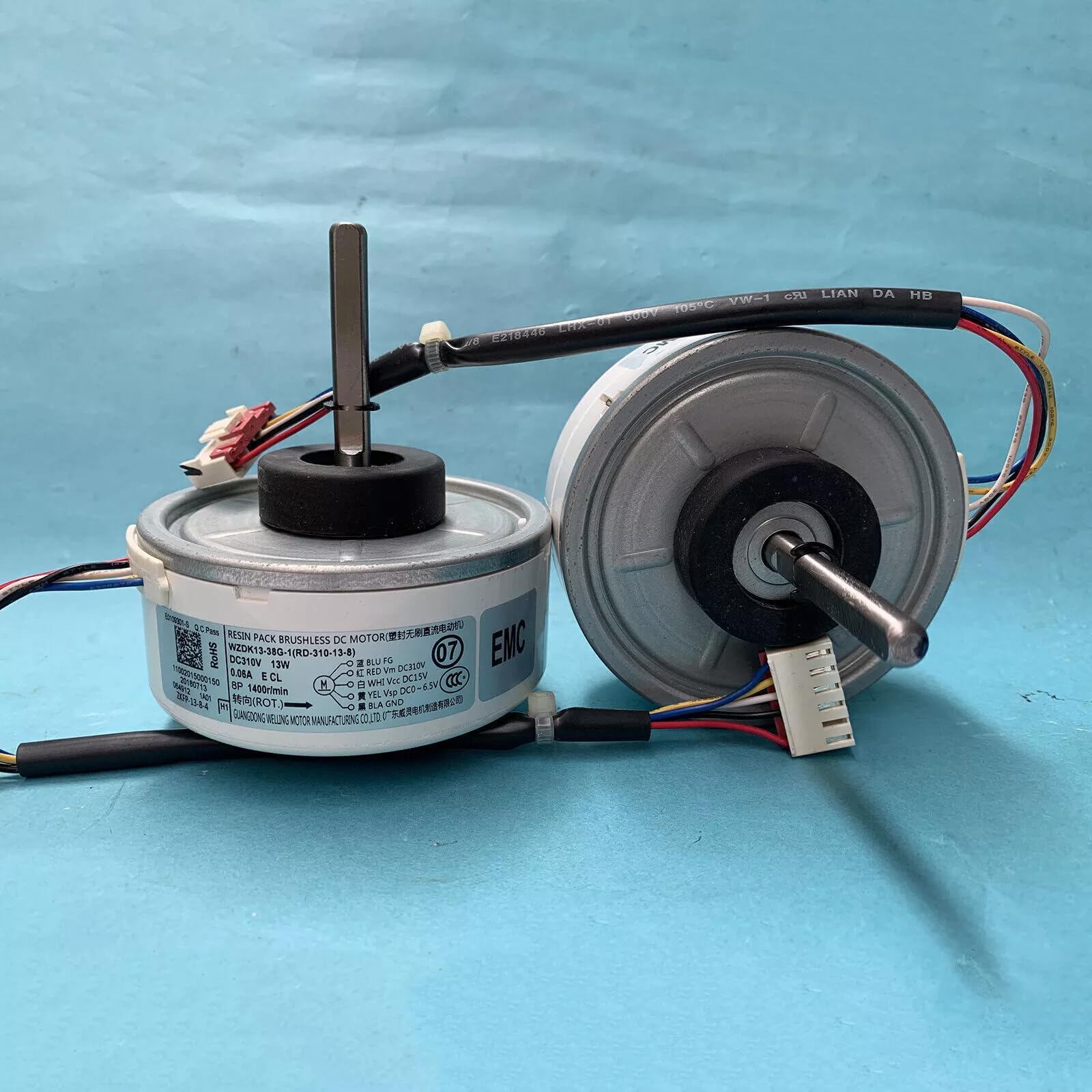 Klimaanlage Motor 20W WZDK20-38G (ZKFP-20-8-6) bürstenloser DC Lüftermotor OEM