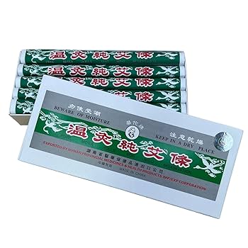Amazon.co.jp: 棒灸 温灸純艾條（おんきゅうじゅんがいじょう）1