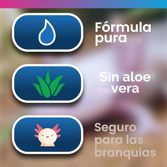 Foto 4 de 6 de NT Labs AxoSafe para acuarios Axolotl, elimina cloro, halógenos, cloramina, libre de aloe vera