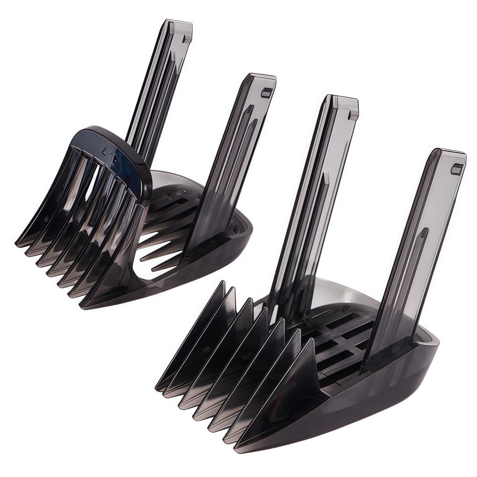 2 Pezzi Pettine Capelli Pettine Di Ricambio Pettine Tagliacapelli, Compatibile Con Philips HC9450 HC9490 HC7460 HC9452, Regolabile (1-7 mm, 7-24 mm)