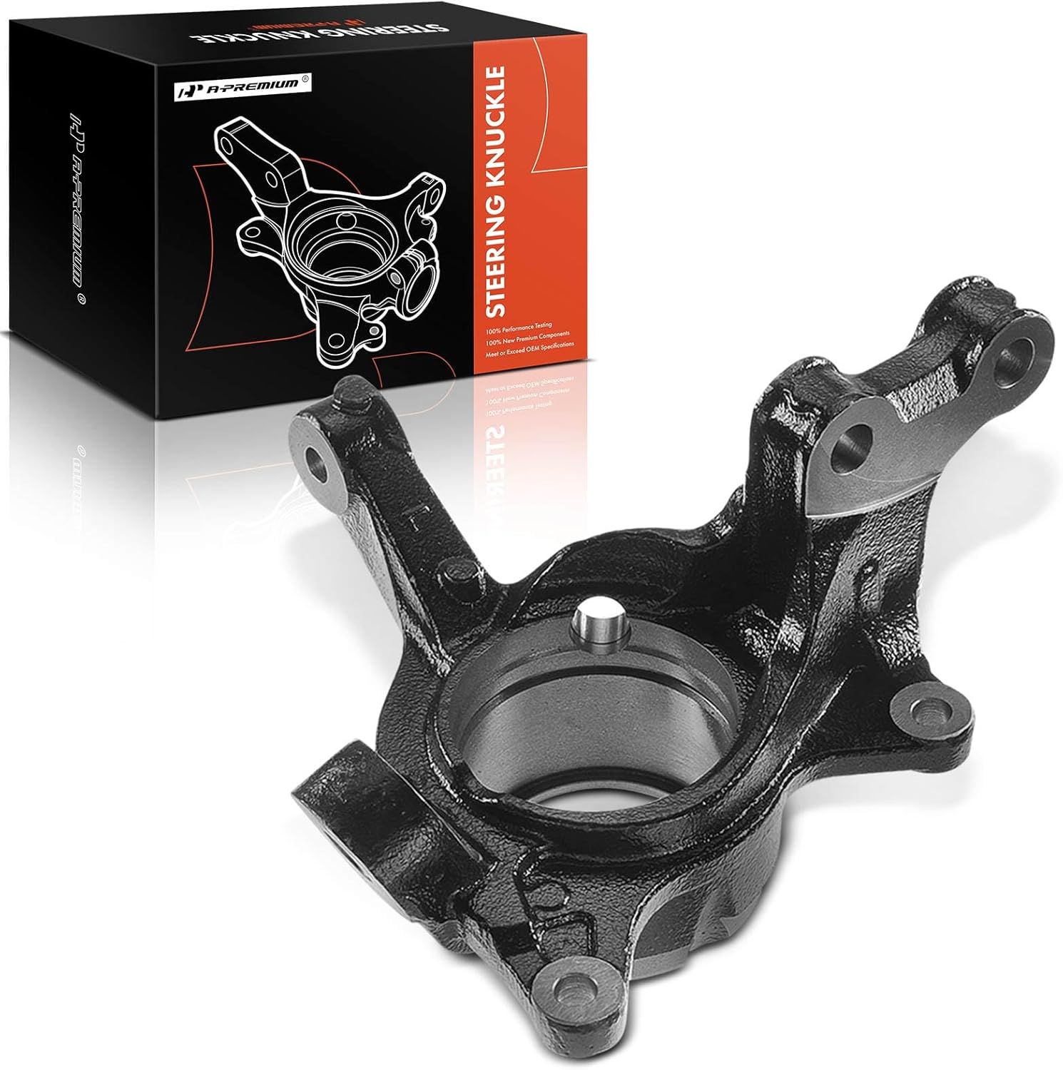 A-Premium Front Left Suspension Steering Knuckle Compatible with Lexus RX350 2010-2015, RX450h 2010-2015 & Toyota Highlander 2008-2019, Sienna 2011-2019, Driver Side