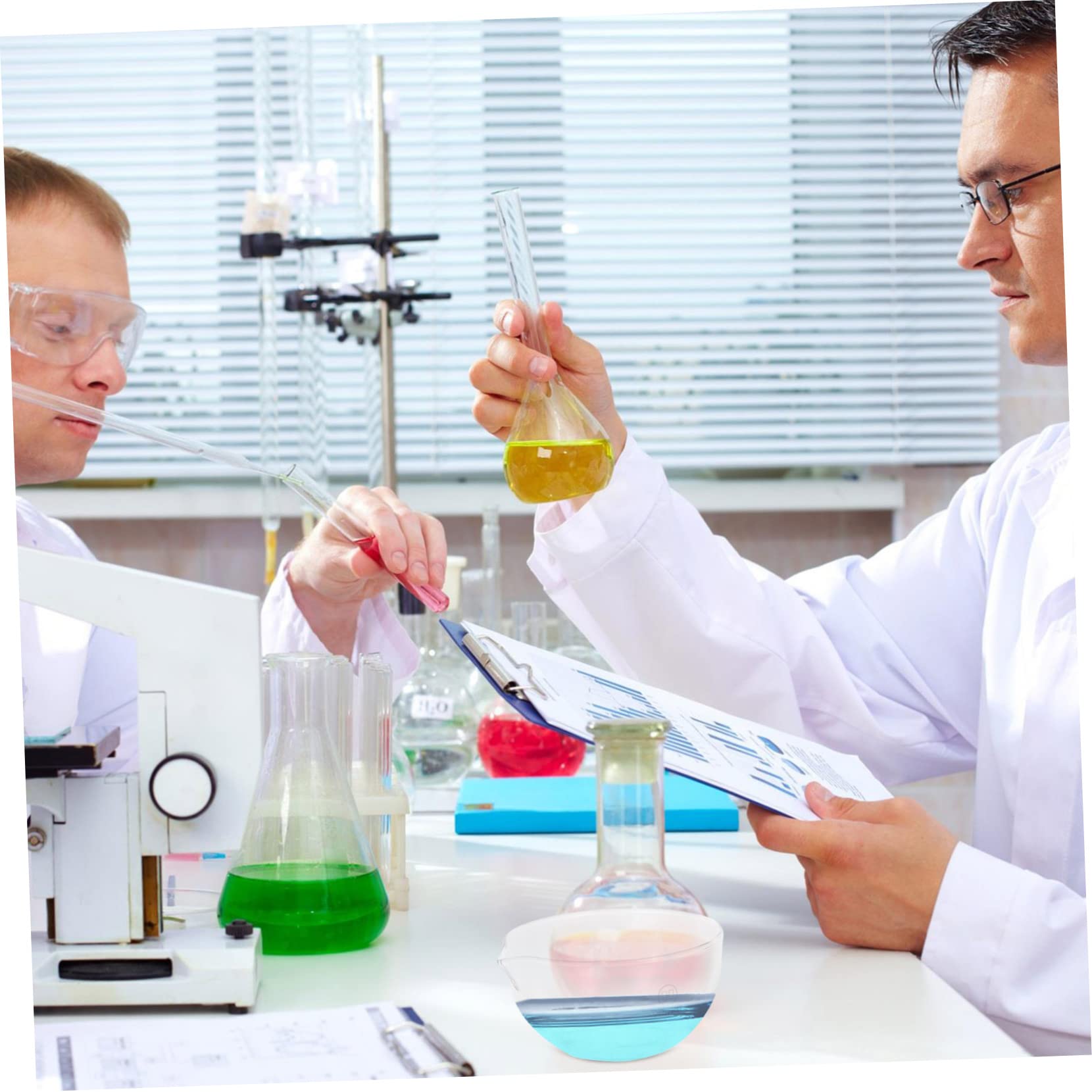 ROMISBABA 2pcs Evaporating Dish Crystallizing Dish with Lid Dishes Evaporator Coil Lab Evaporating Bowl Evaporating Bowl with Crystallizing Bowl Basin for Lab Laboratory Glases Petri Glass