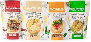 Moonrise Dried Spaghetti Squash VARIETY PACK | Gluten Free Low-Carb, Low...