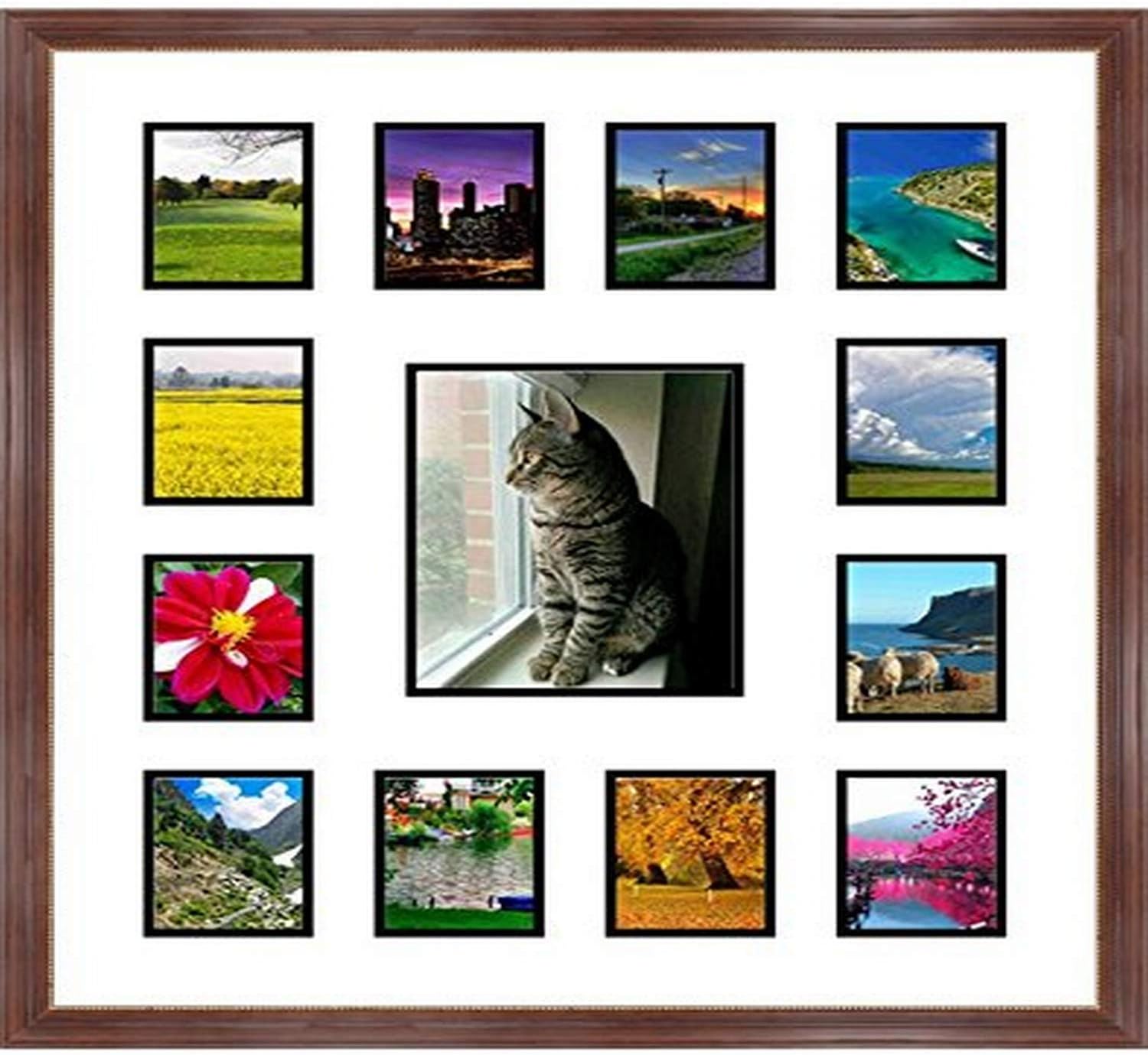 Frames by Mail Collage Frame with Twelve 4" x 5" One