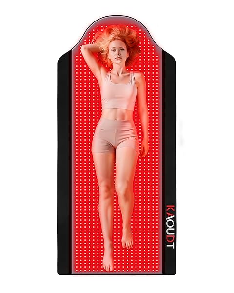 73"x33" Medical-Grade TPU Red Light Therapy Mat for Full Body Pain Relief, FSA&HSA Eligible Infrared Light Therapy Blanket, 1370LEDs