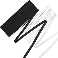 Vista 7 de Shappy Banda elástica para coser de punto (1/2 pulgada x 11 yardas, blanco)