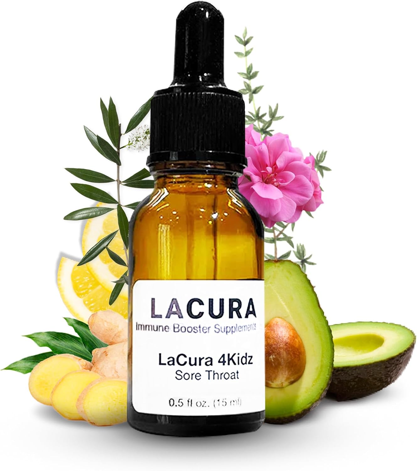 LaCura 4Kids Sinus Essential Oil Blend– 100% Pure Therapeutic Grade – Natural Congestion Relief for Kids & Toddlers – Great for Stuffy Nose, Sinus Pressure & Seasonal Discomfort – Topical Use Only