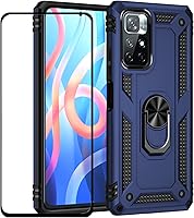 Vista 12 de Funda para Xiaomi redmi Note 10 Pro con protector de pantalla, ajuste delgado, protección militar, a prueba de golpes, funda trasera para Redmi Note