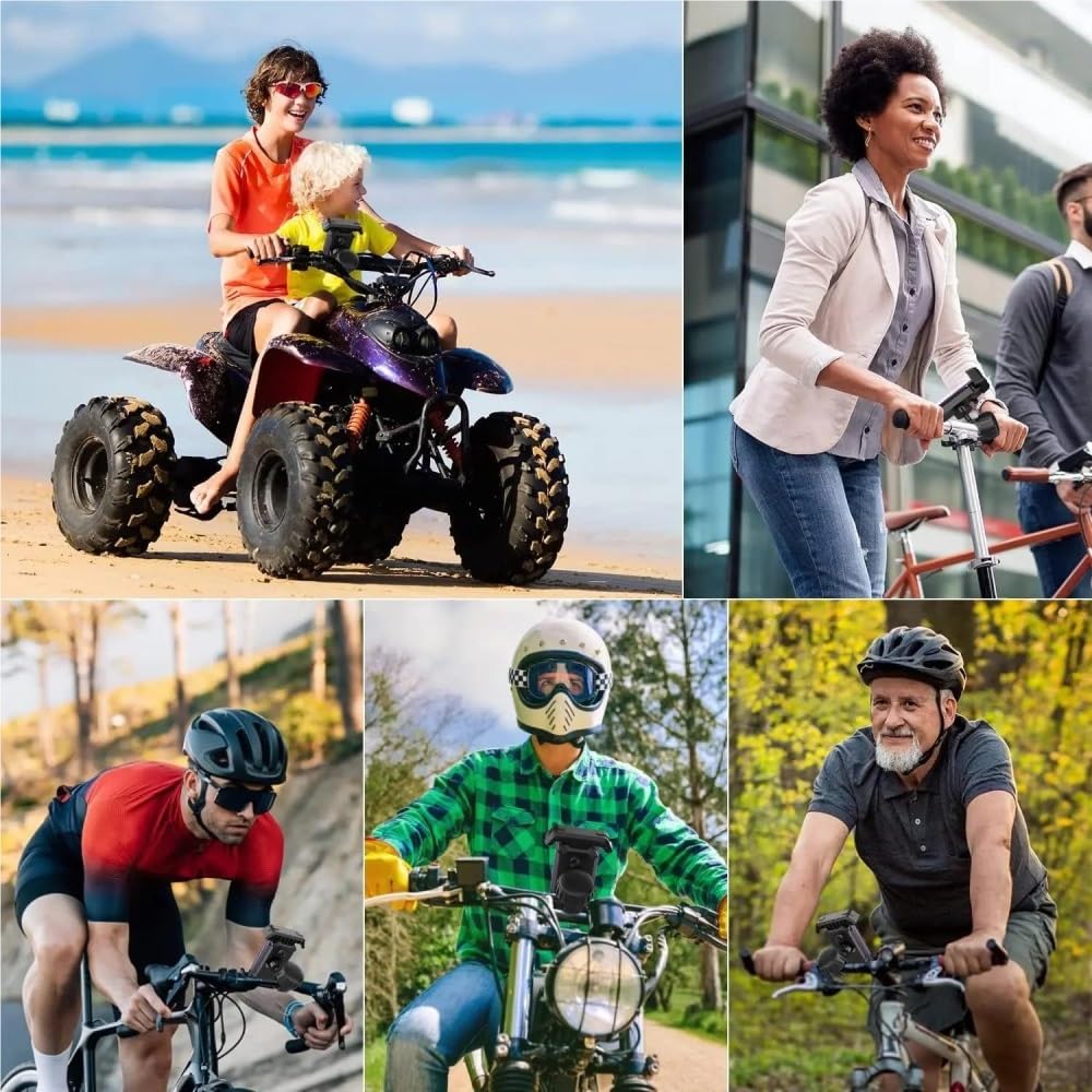 Support Universel De Téléphone Vélo Portable pour Moto Et Scooter pour Smartphones 4.7 À Pouces