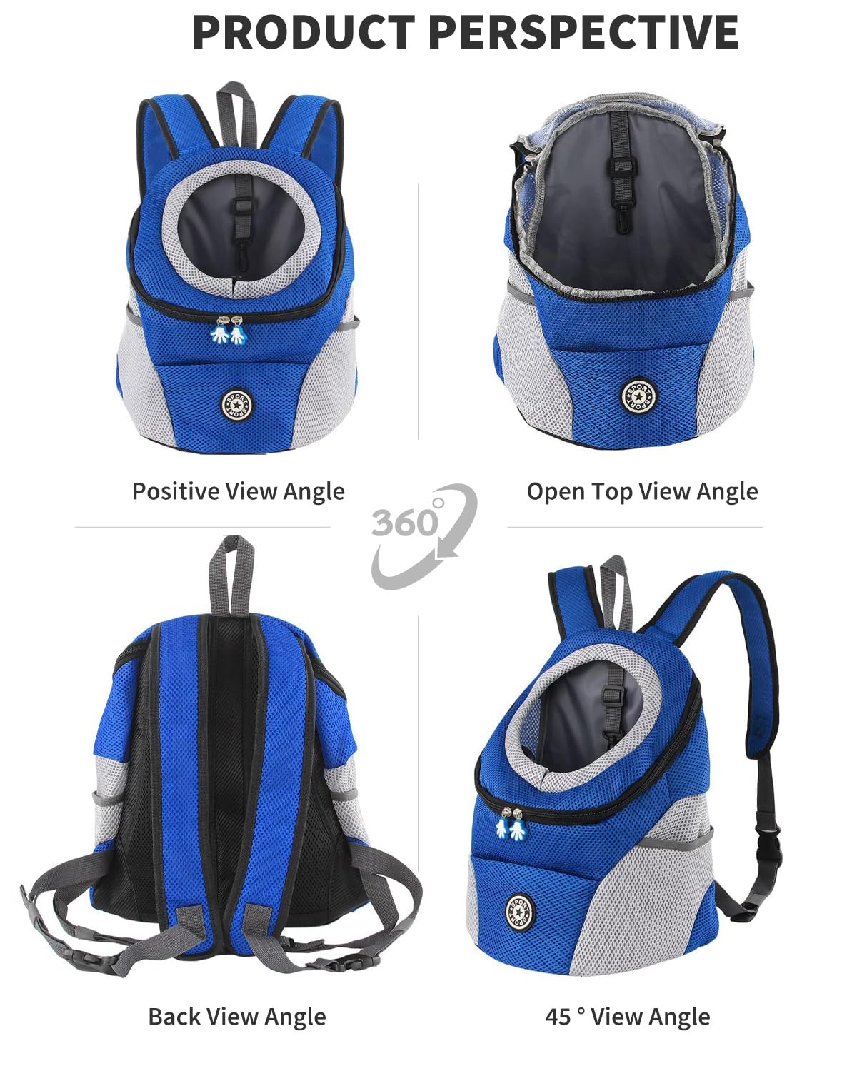 Petcute Zaino Zainetto Porta Gatto Marsupio Gatto Zaino Per Cani