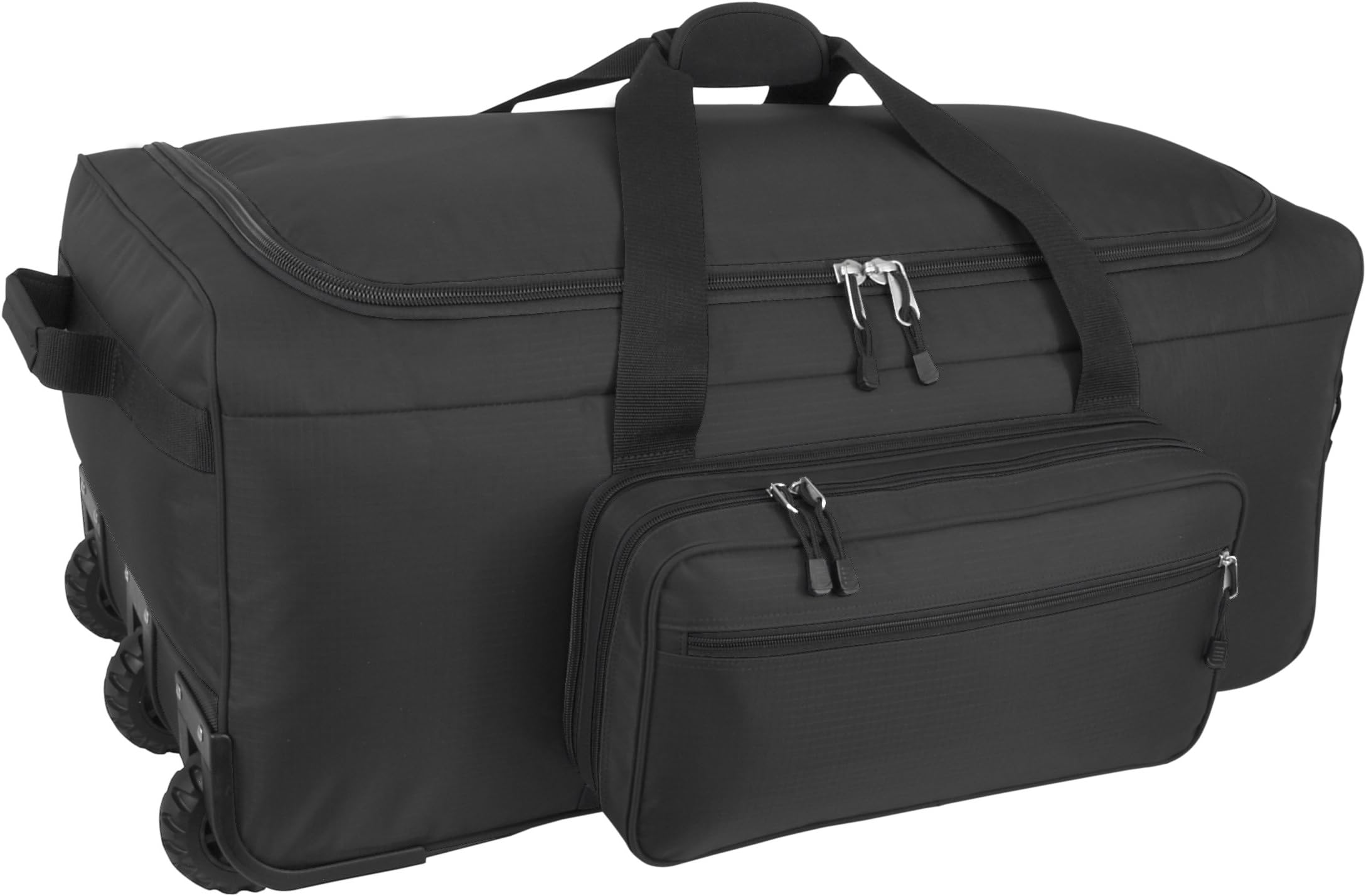 Mercury Tactical Gear Code Alpha Mini Monster Wheeled Deployment Bag, Basic, Black