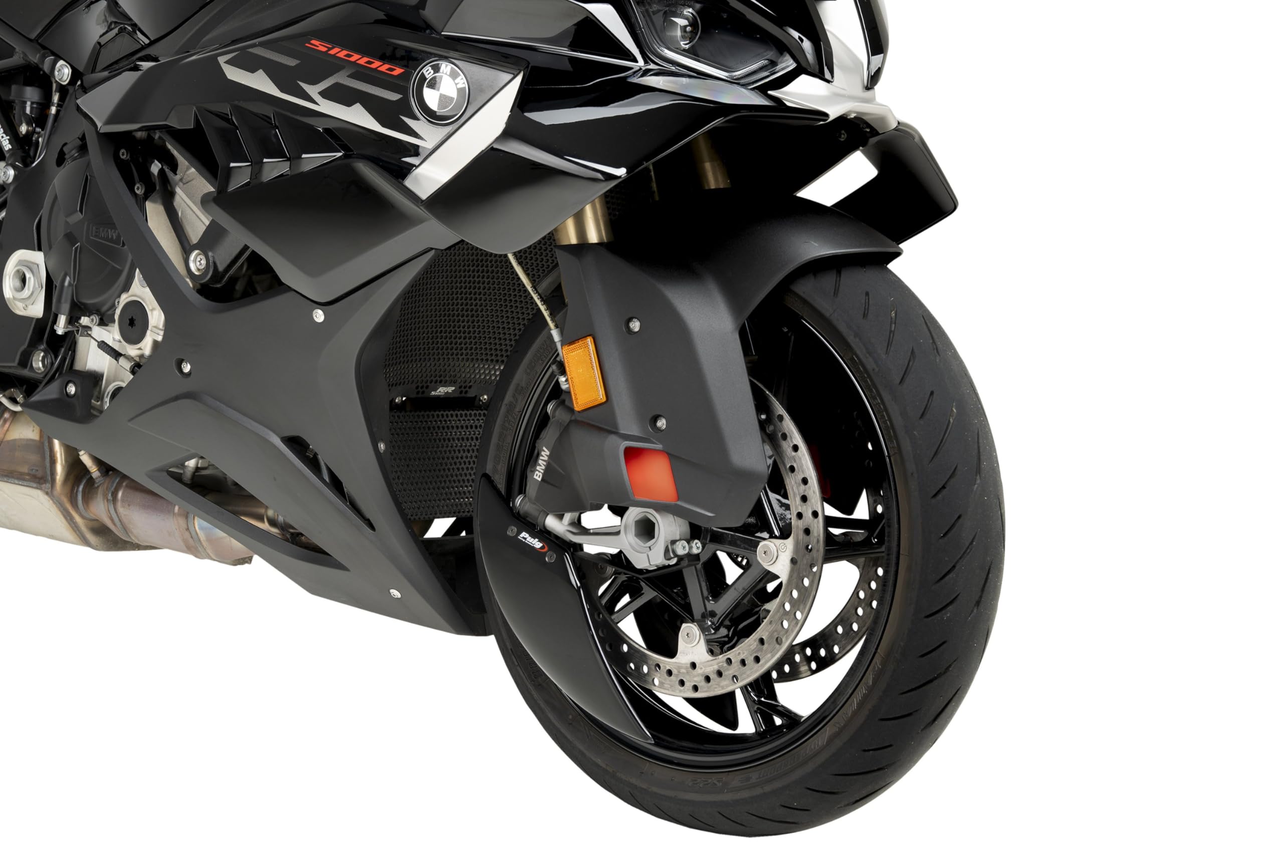 Puig 22698N Aero Wheel Deflector aerodynamic ABS wheel deflector improving stability and reducing turbulence, Black
