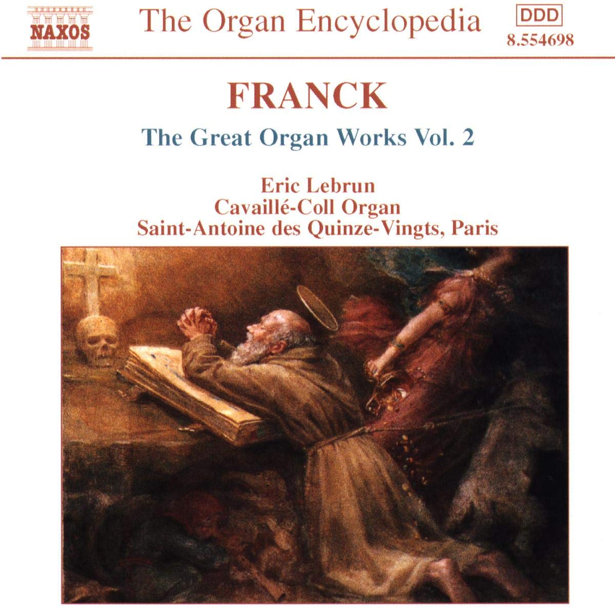 Cesar Franck - Great Organ Works Vol 2 CD Album - Used