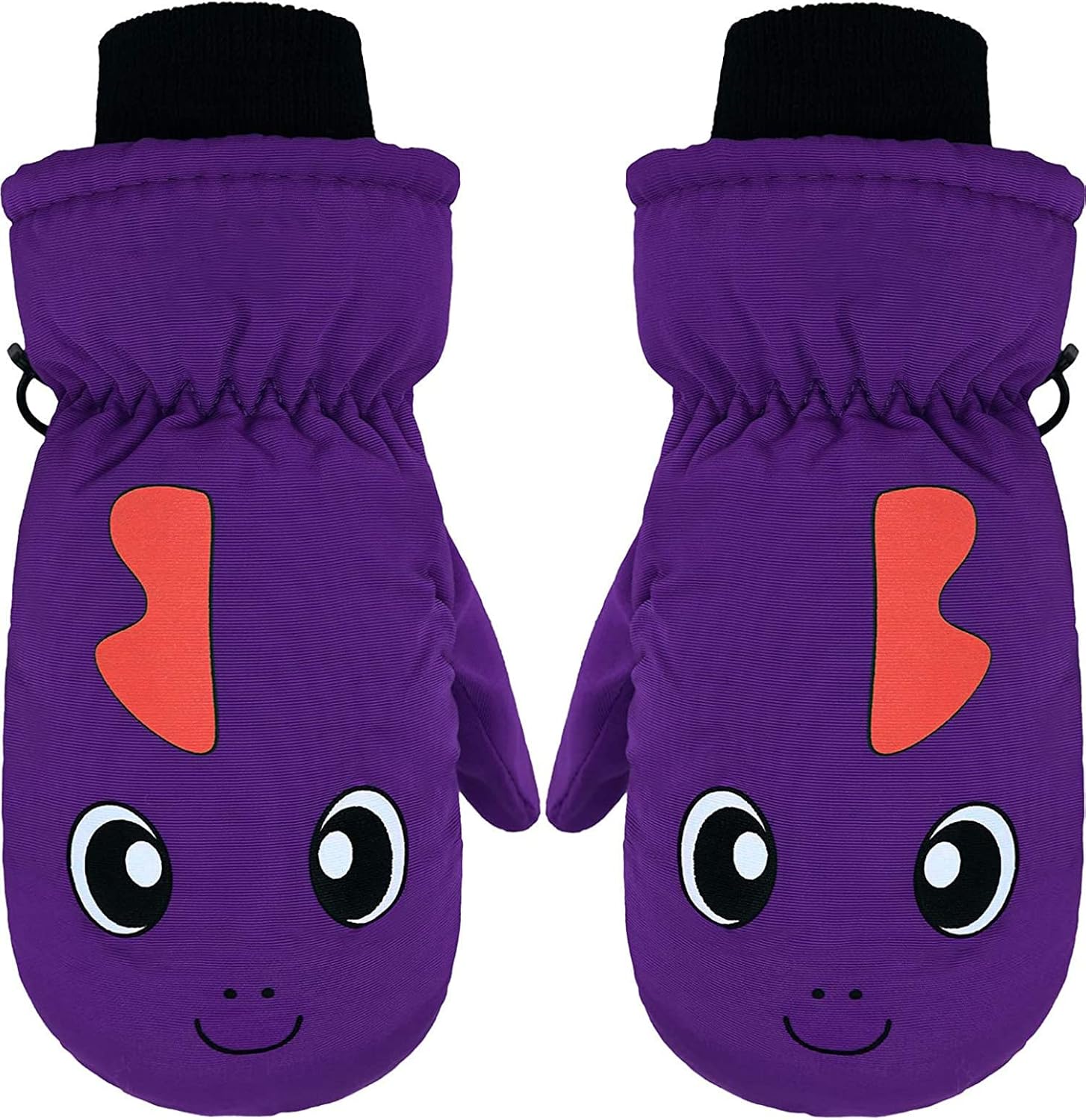Snow Mittens Winter Ski Mittens Waterproof Warm Cotton-lined Gloves for Kids: Clothing, Shoes & Jewelry