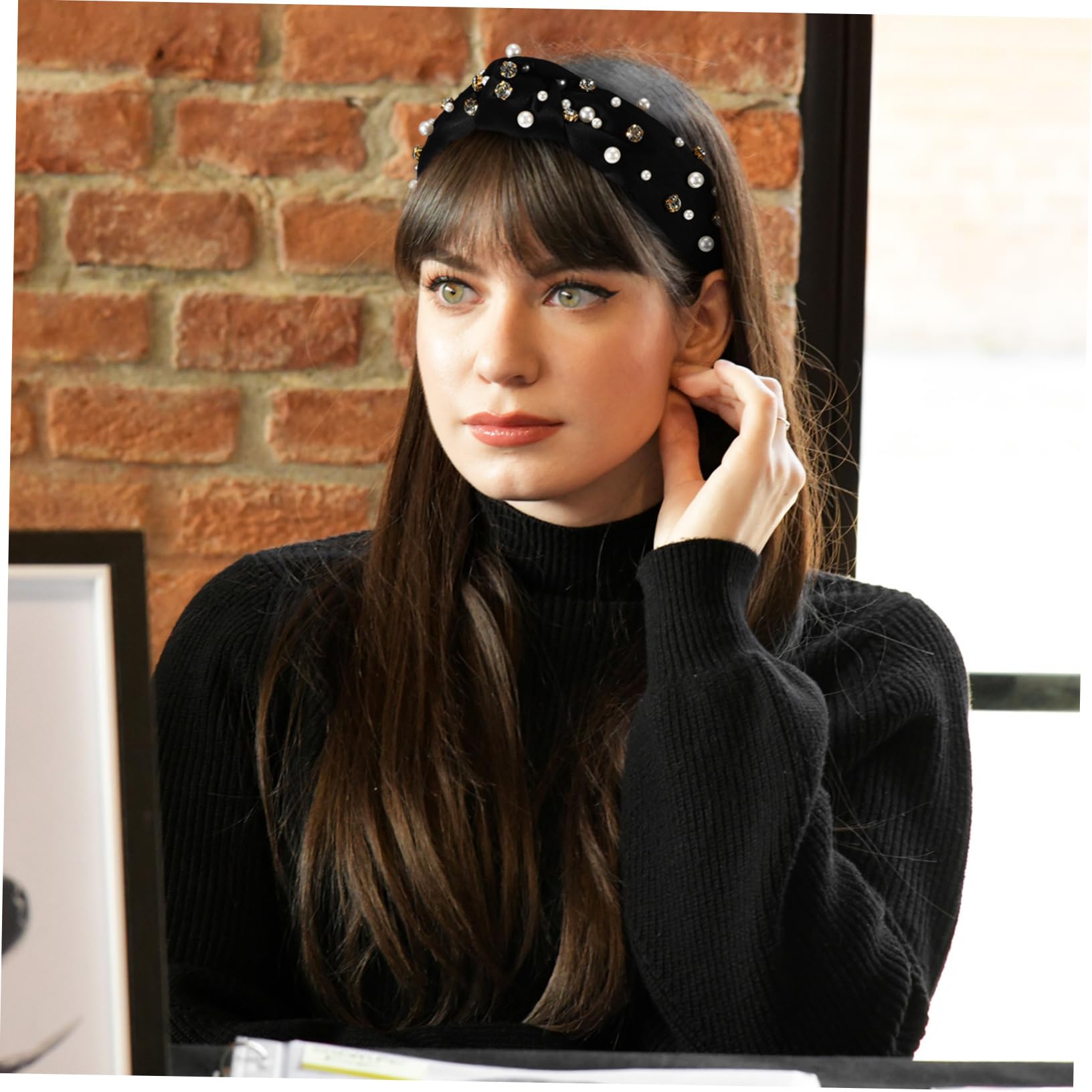 8stücke Haarbänder Mit Perlen Knotted Headbands Für Und Mädchen Eleganter Haarschmuck Mit Strasssteinen Vielseitig Und Für Verschiedene Anlässe