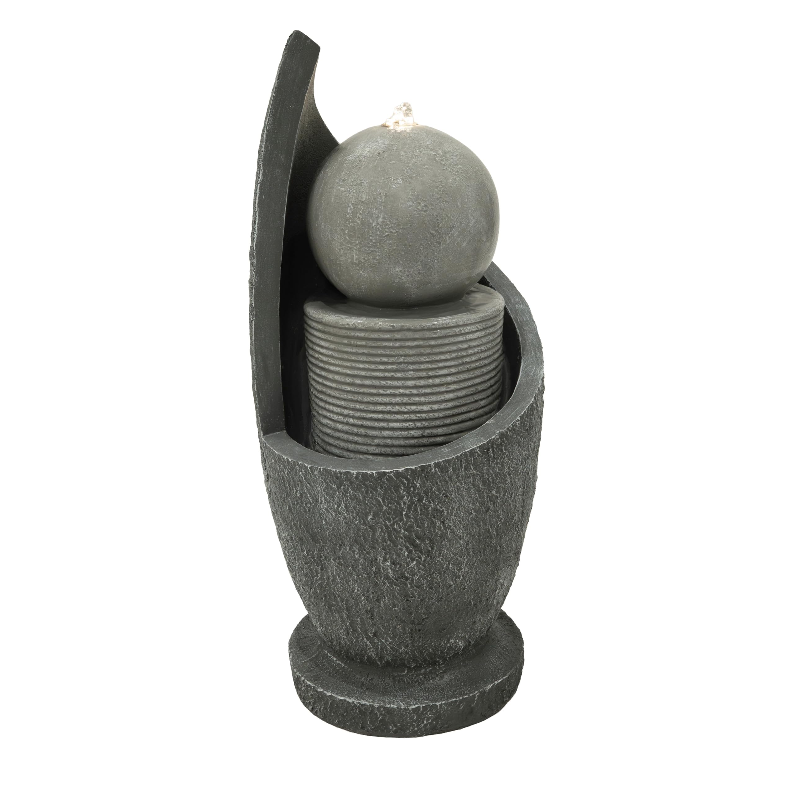 Monstershop Unisex Grey Electric Water Feature - Zen Cascade In