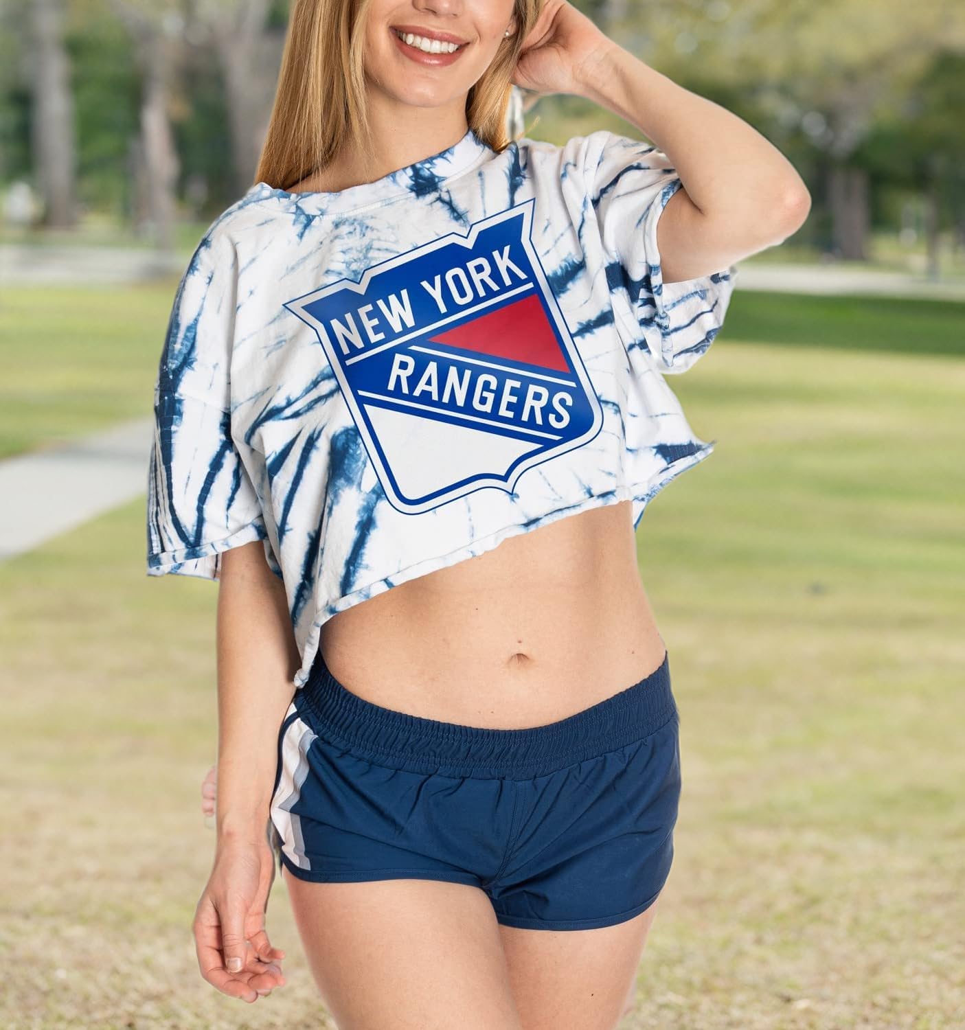 Calhoun NHL Surf & Skate Womens Oversize Drop Shoulder Crop T-Shirt – The Sunset Collection