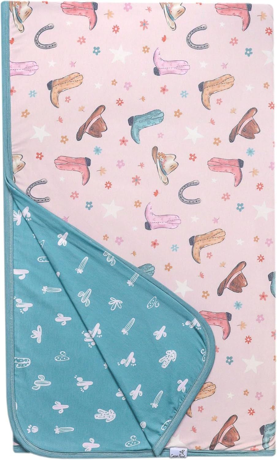 Copper Pearl Jumbo Premium Knit 3 Layer Stretchy Throw Blanket Boone