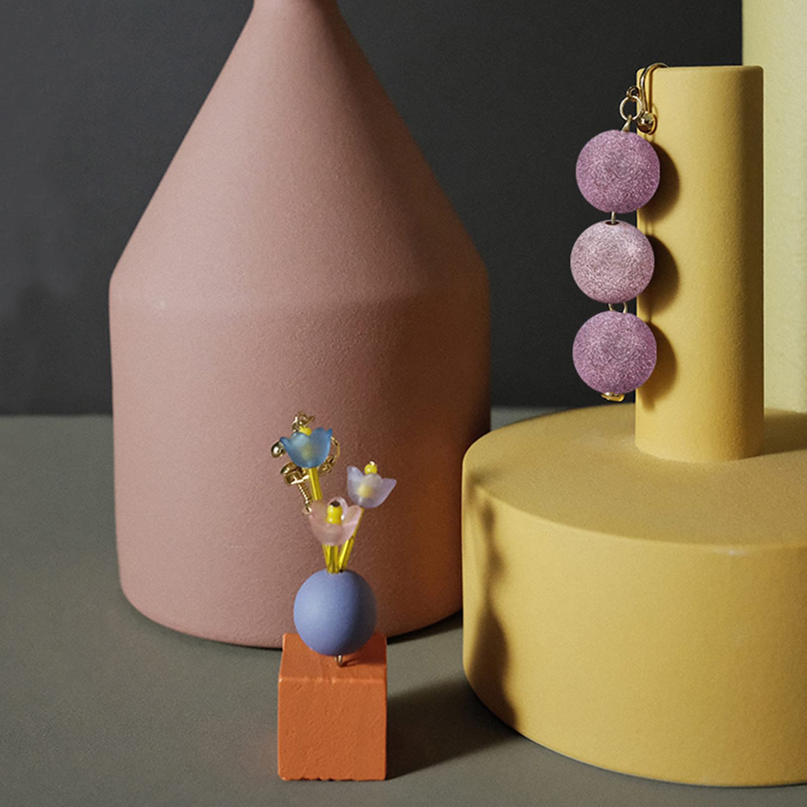 PH PandaHall 20mm Acrylic Beads - Large Sparkle Bubblegum Gumball Loose Beads for Ballpoint Pen Students Office School Jewelry Making - Chain Hole: 3mm, 25pcs - Image 6