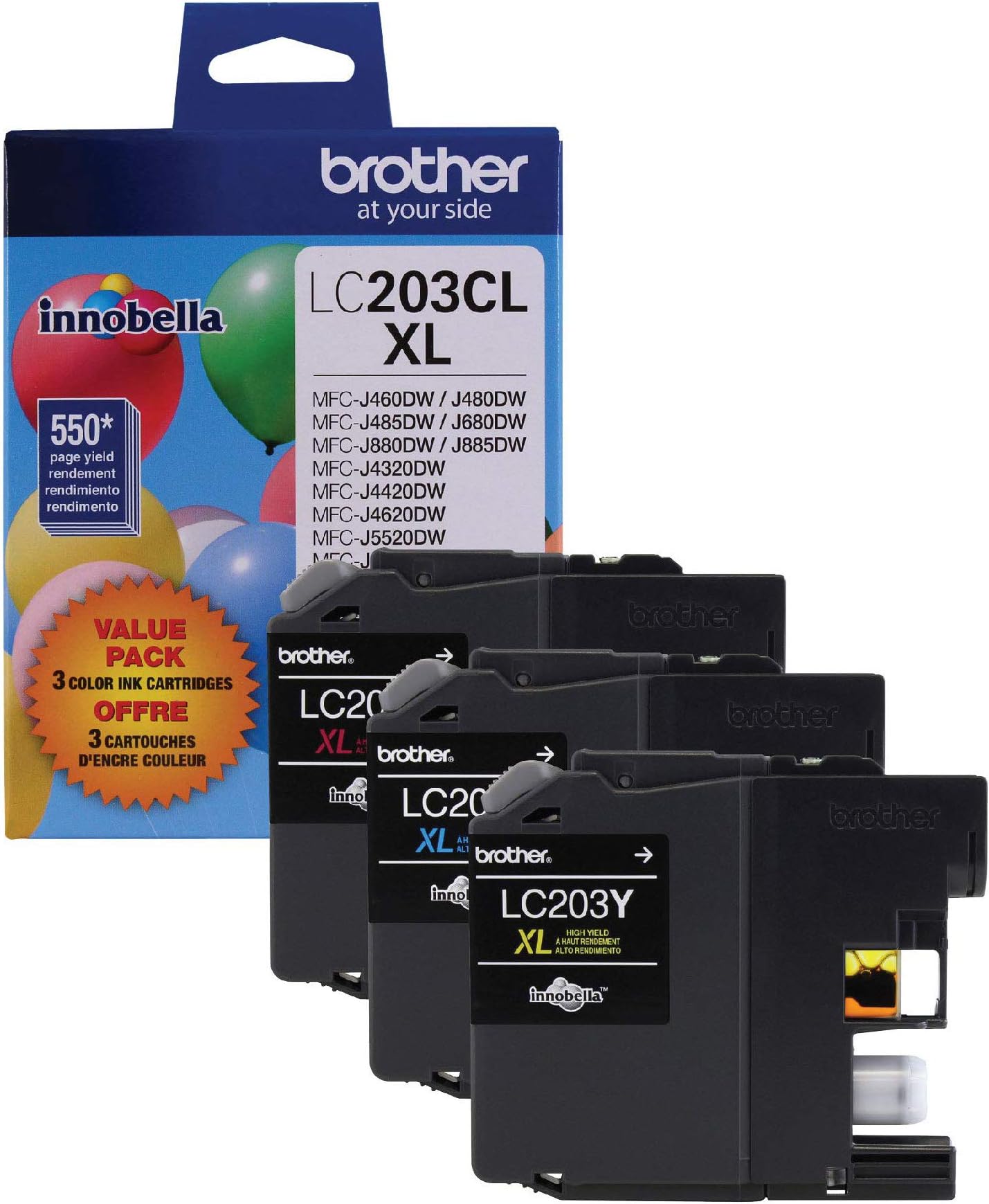 brother printers that use lc203 ink