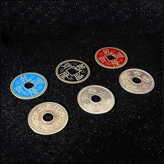 blue-ther Phantom of Coins 2.0 (Yen Version) Magic Tricks Coin Appear Vanish Color Change Magic Close up Illusions Gimmick Mentalism Props
