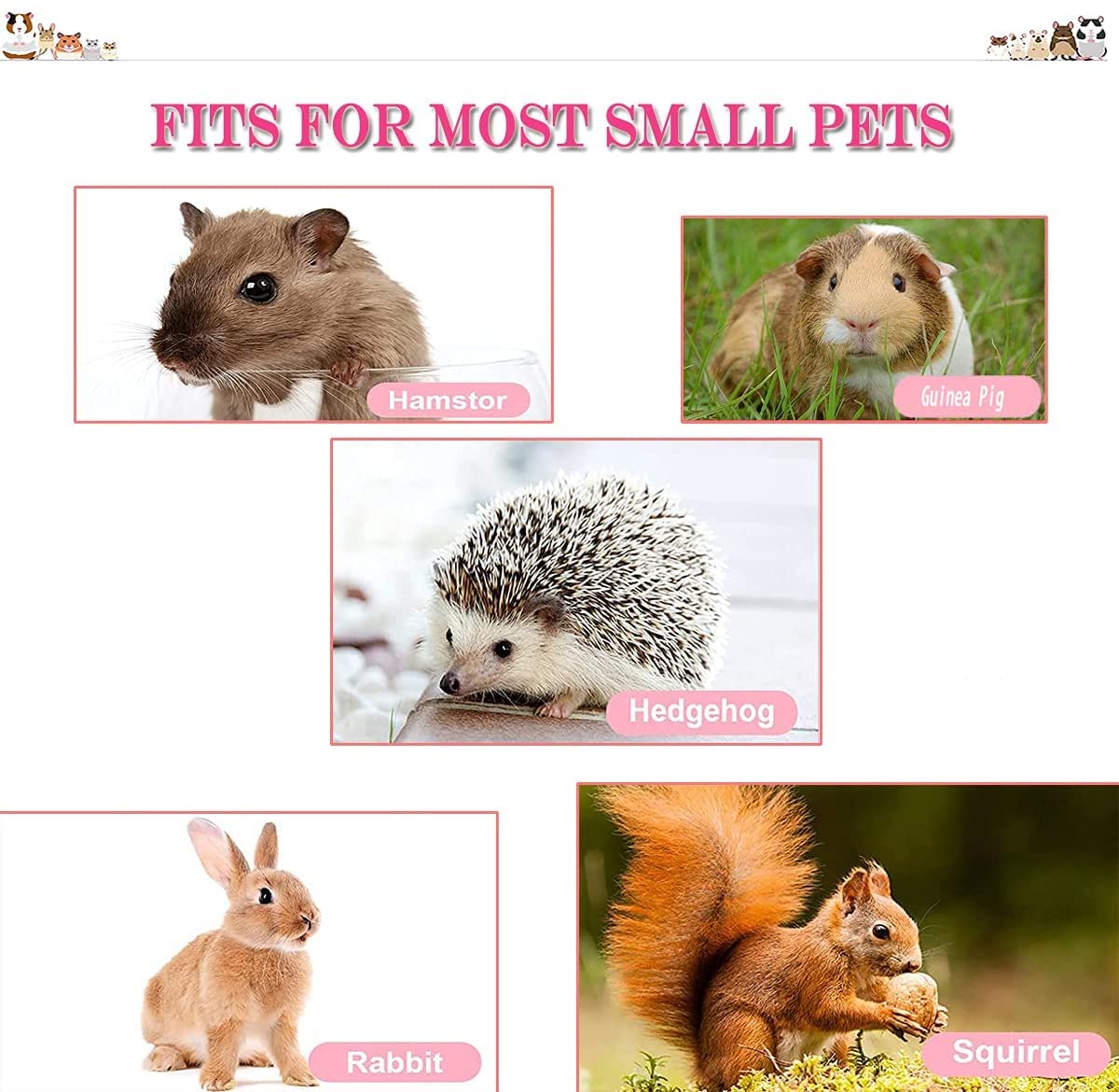 Hamaca Colgante de Animales pequeños, Cama oscilante para Mascotas, Hamaca de Doble Capa para Mascotas para hurón, Rata y Otros Animales pequeños, Morado — view 5