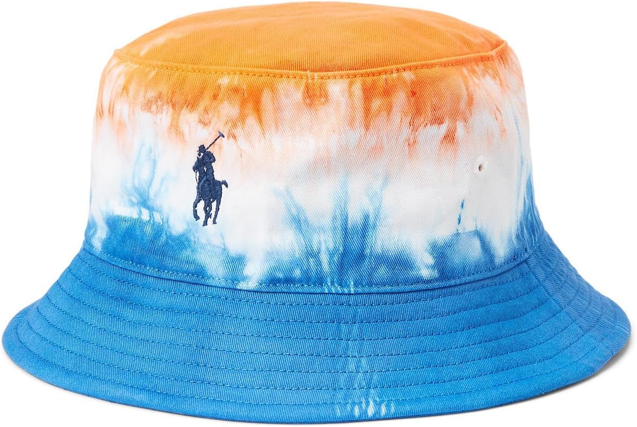 polo tie dye bucket hat