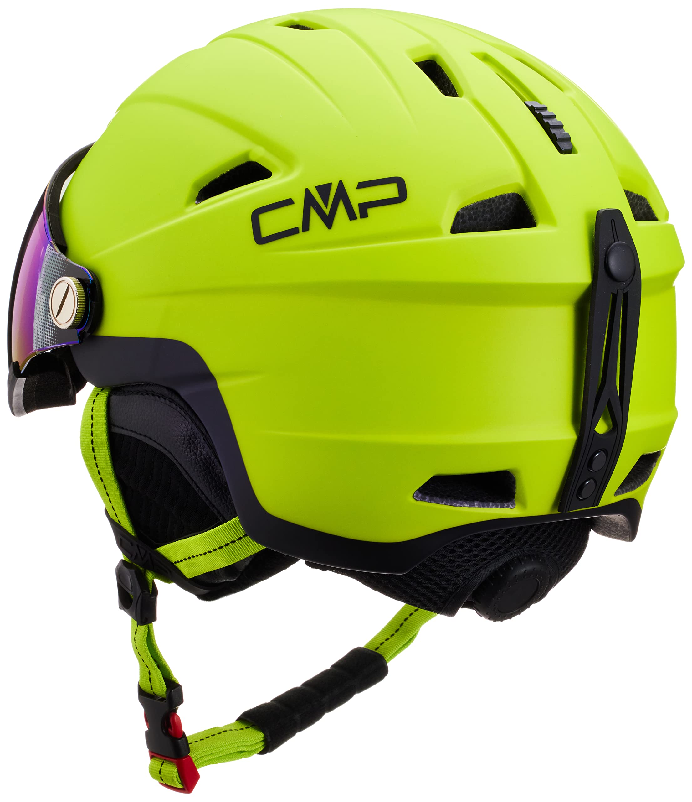 CMP Casco de esquí WA-2 con Visera, Unisex, para Adulto, 38B4677