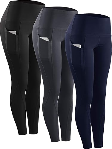 NELEUS Women's High Waist Running Workout Leggings for Yoga with