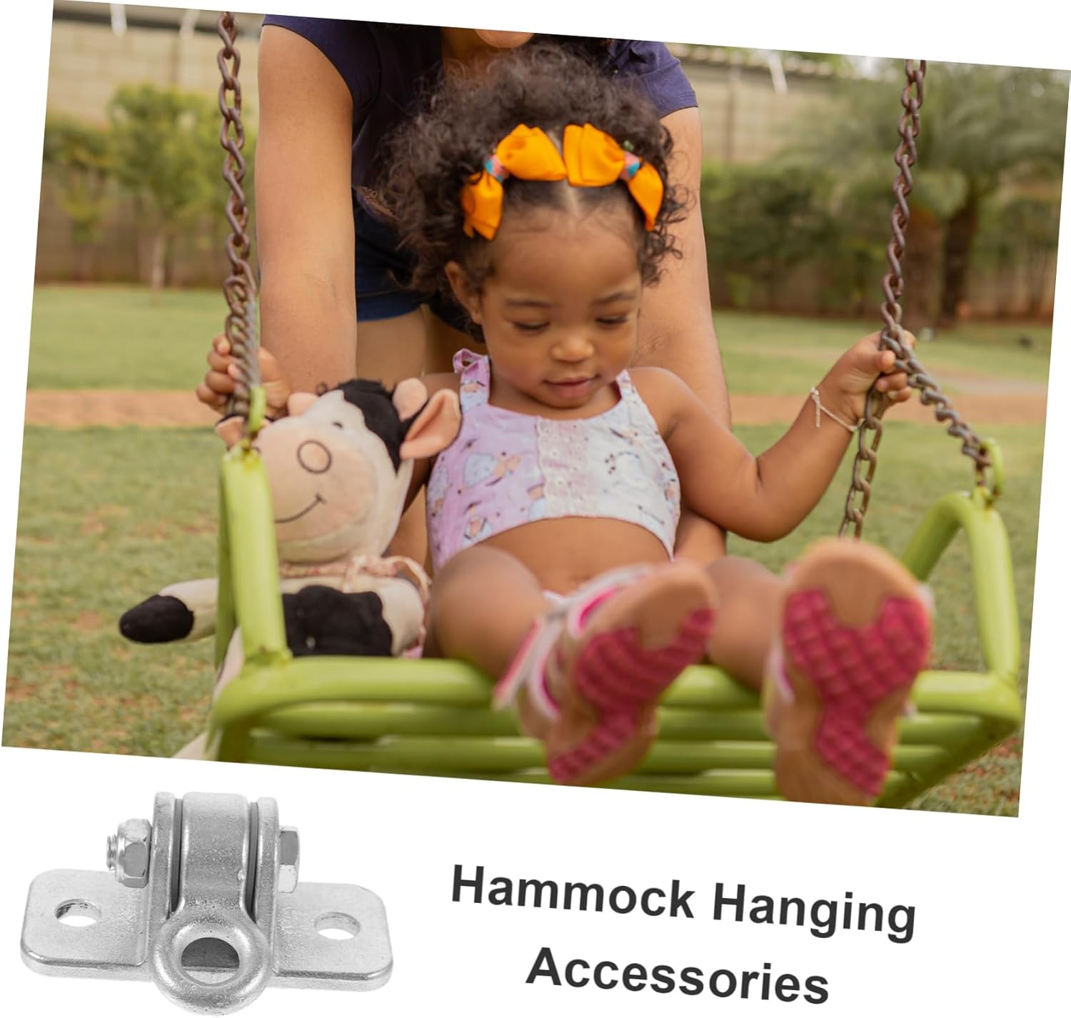 Hammock Swing Chair Hook Heavy Duty Hanging Kit Swivel Hooks for Porch Swing Carabiner