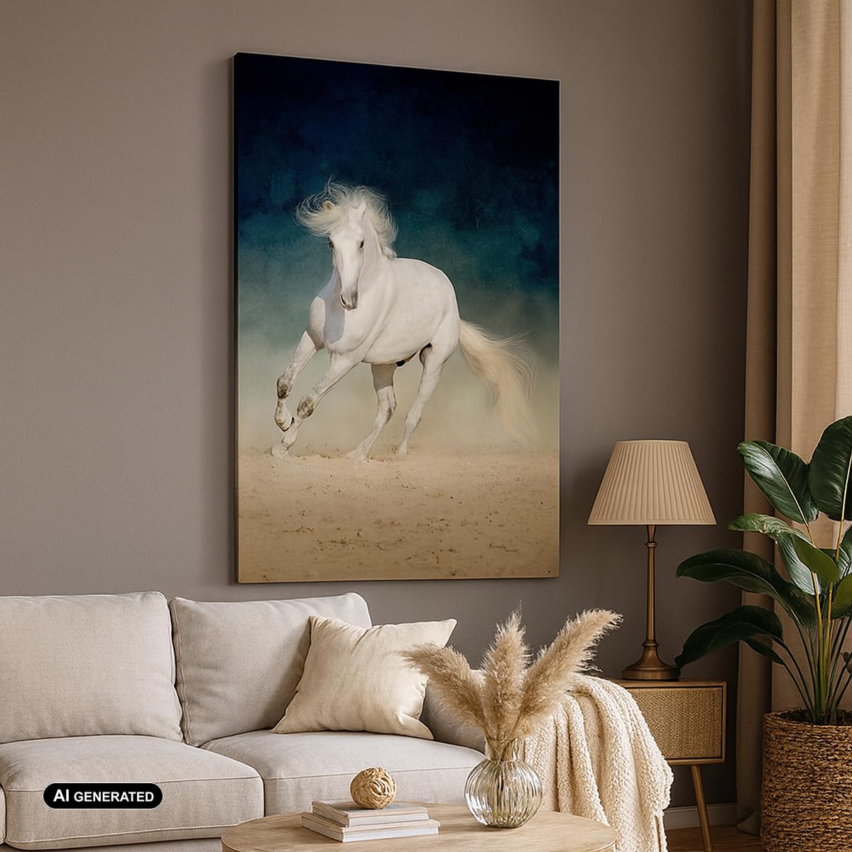 Cuadro sobre Lienzo 50x70 cm Moderno Vertical Naturaleza Animales - 5252