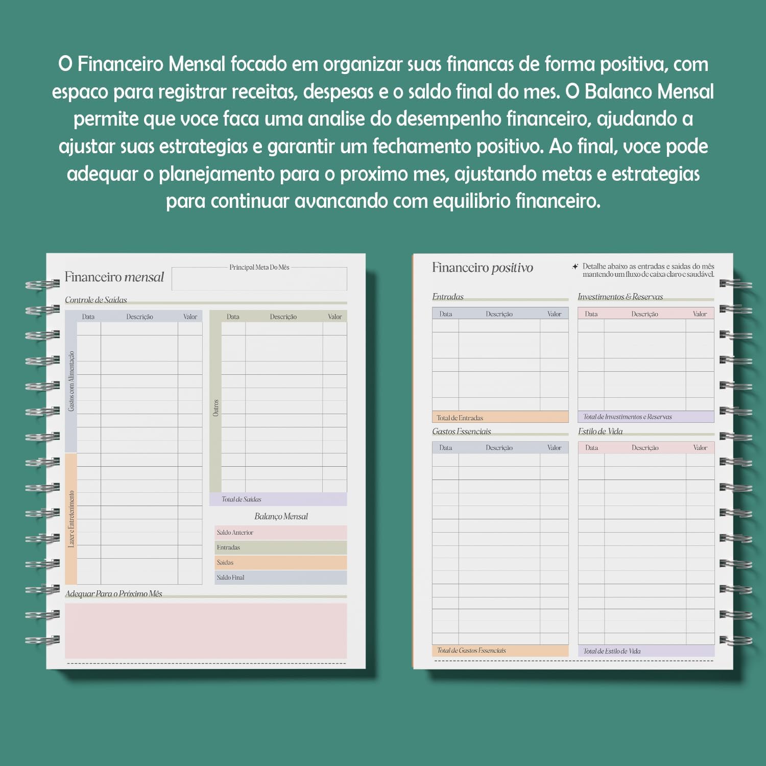 Planner 2026 - Delicado por fora, poderoso por dentro — organize-se com encanto!
