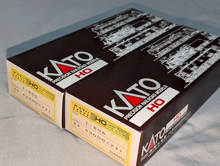 KATO　タキ43000 (アオ) 【1-806】　HOゲージ　２両 KATOタキ43000 (アオ) 【1-806】HOゲージ 4両