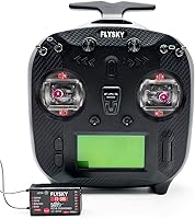 Vista 9 de Flysky FS-ST8 2.4GHz 8-10CH 3.0 Radio RC Transmisor Controlador FS-SR8 Receptor para RC Drone Quadcopter Car Boat Robot (FS-ST8 versión mejorada)