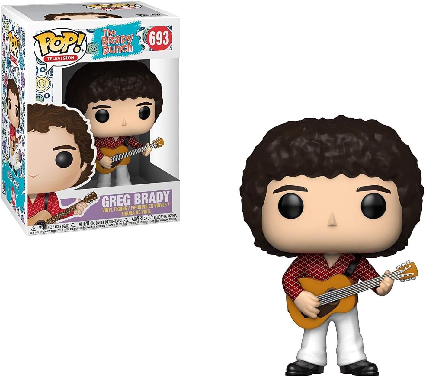 Funko Pop Television: The Brady Bunch - Greg Brady Collectible Figure, Multicolor