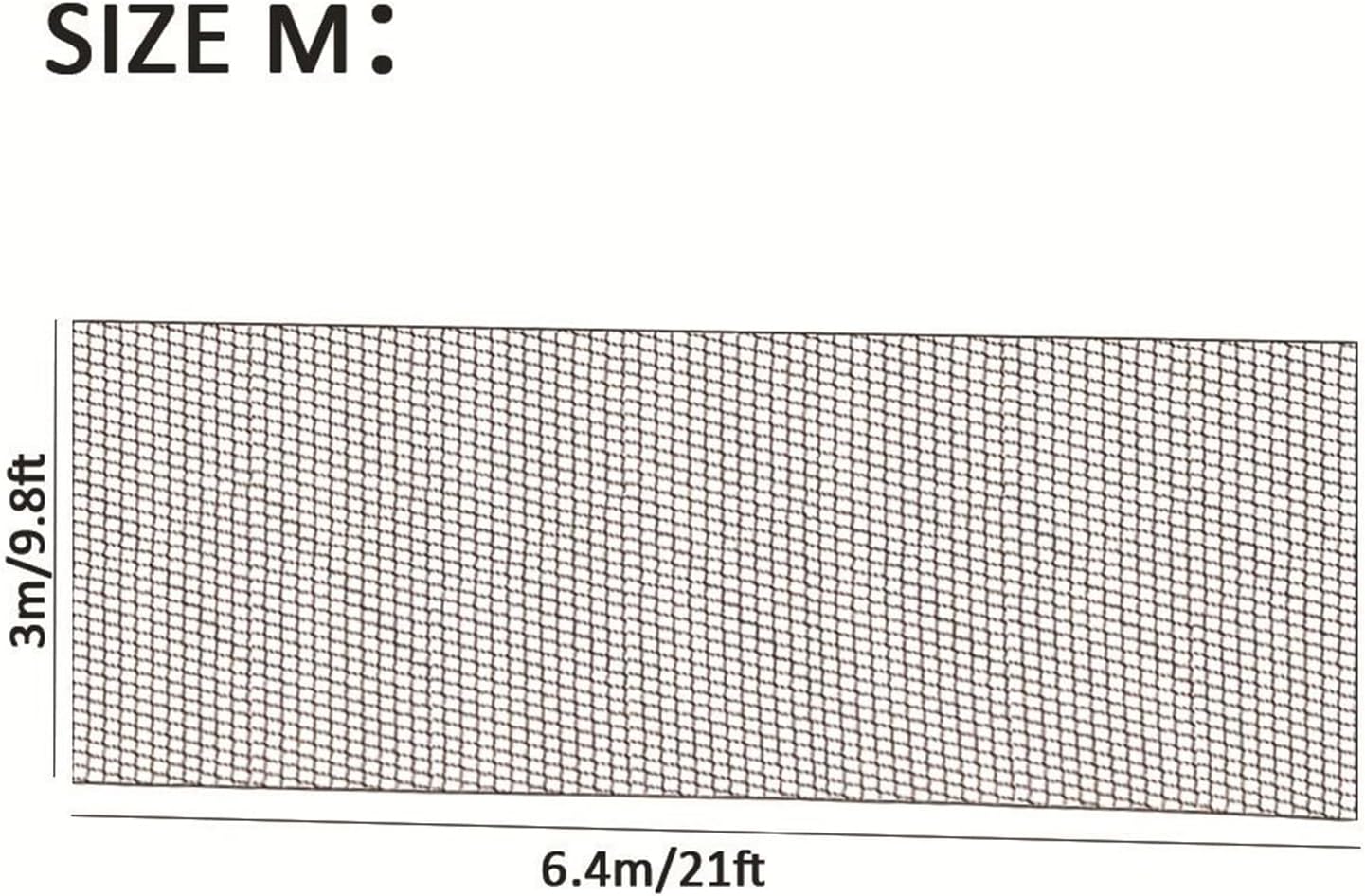 Ball Stop Net - Driveway Guard Fence | Goal Safety Shield, Weather-Proof Nylon Multifunctional Barrier, Balll Hitting Nettingg, Sports Practice Netting for Garage, Basketball, Football Use