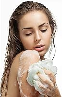 Vista 6 de Mesh Pouf Bath Sponge Exfoliating Shower Ball Pom Cleaning Accessory