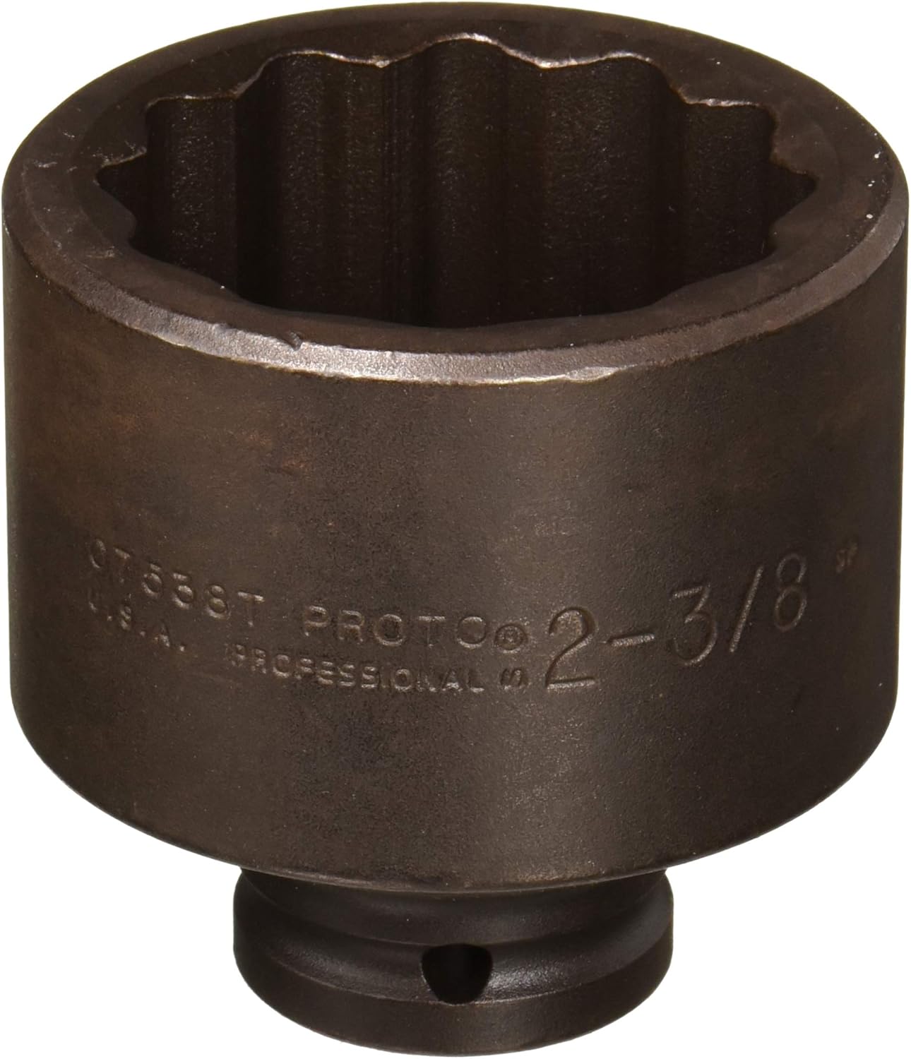 Impact Socket, 3/4 In Dr, 2-3/8 In, 12 pt
