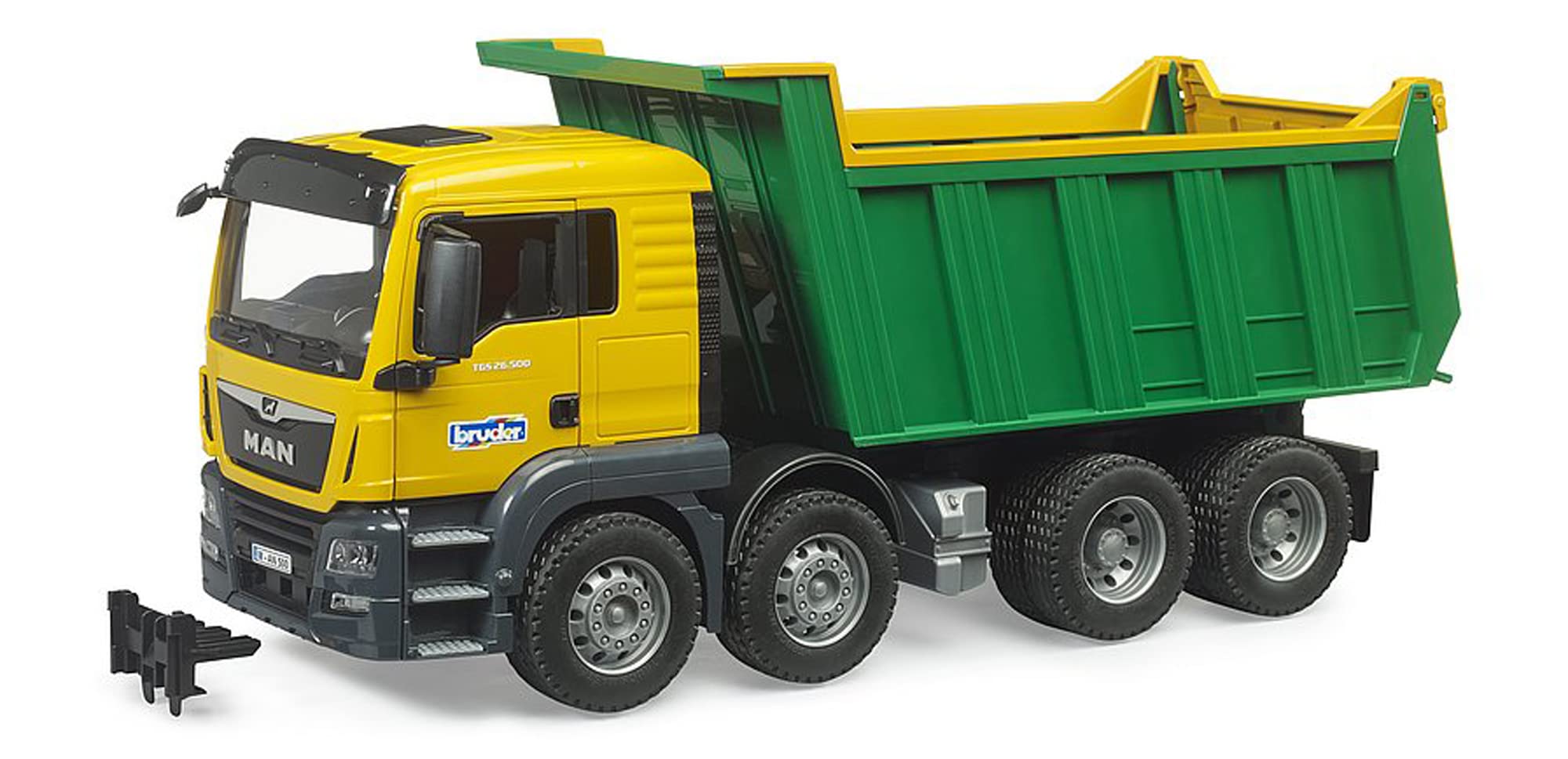 bruder 03766 - Man TGS Tipping Truck - 1:16 Vehicles, Trucks, Truck, Construction Vehicle, Construction Site, Toy from 3 Years