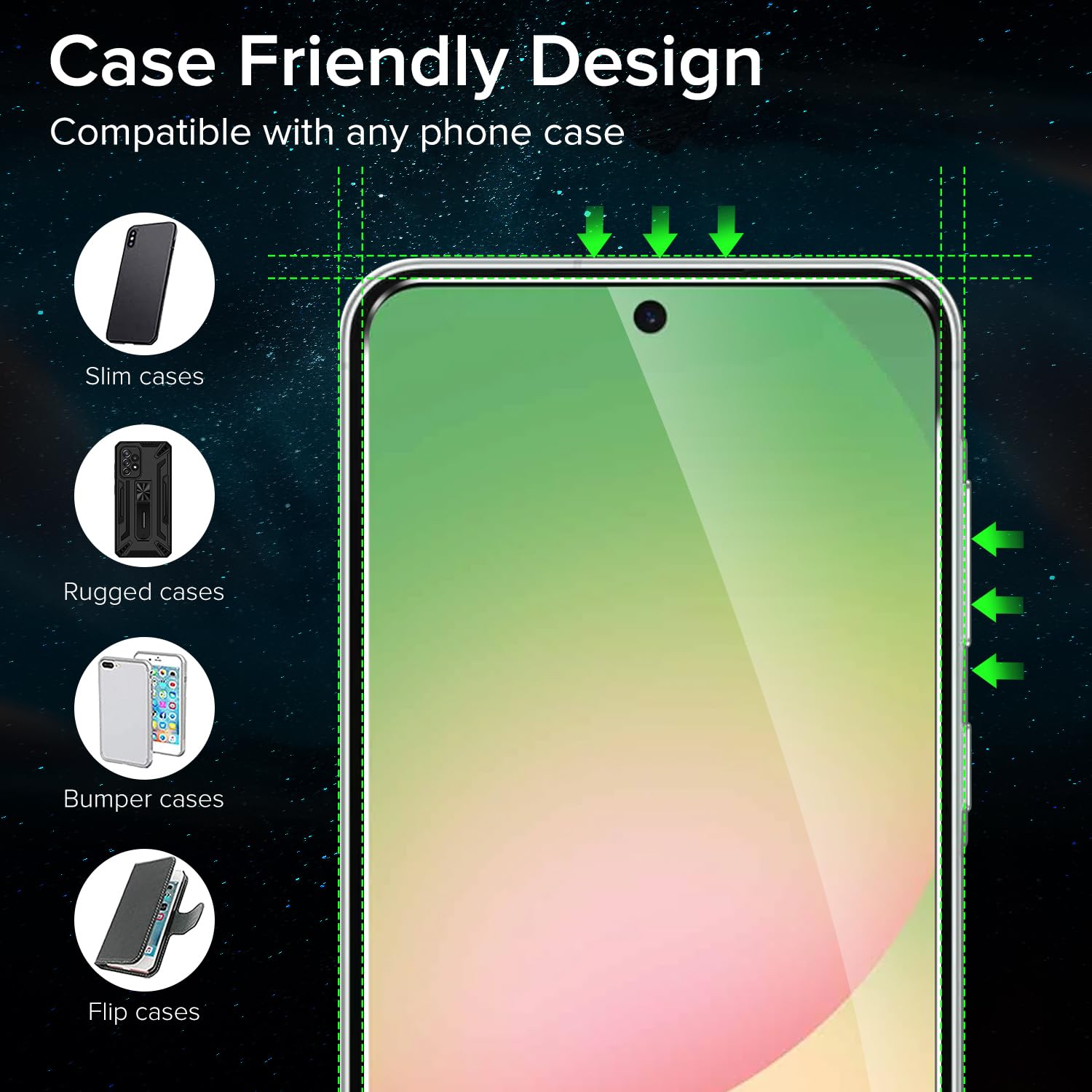 iVoler 2 Pezzi Pellicola Vetro Temperato per Samsung Galaxy A56 5G, con Strumenti di Installazione, Pellicola Prottetiva Anti Graffio, Durezza 9H, HD Trasparente, Senza Bolle