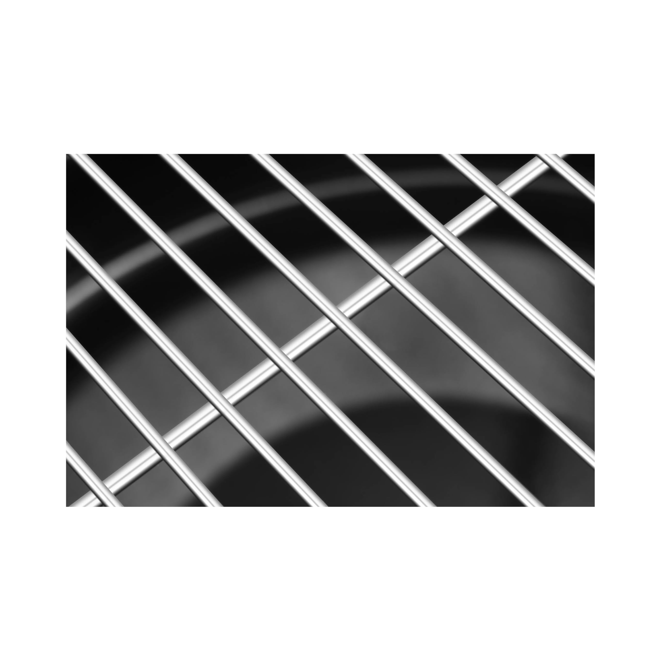 HKG 200 - Schwenkgrill mit Feuerschale, Dreibein, schwarz | Holzkohlegrill, höhenverstellbar, Grillfläche Ø 50 cm, komplett Set, für Camping und Garten