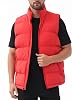 JIHUILAI Mens Puffer Vest Winter Jacket Warm Puffy Vests Men Outdoor Sleeveless Lightweight Water-Resistant Vest M To 3XL